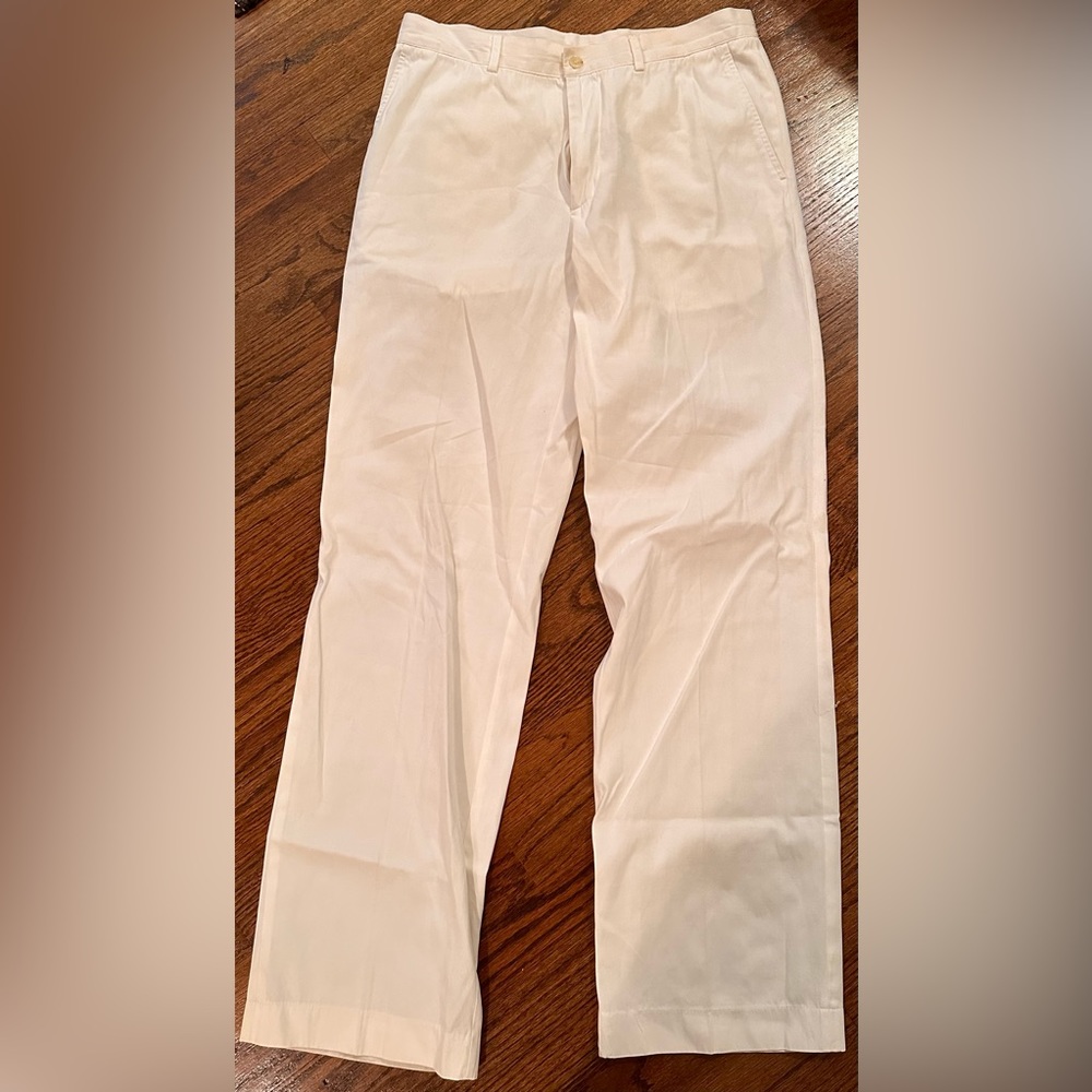 19. Men’s John Varvatos Vintage White Cotton Pants